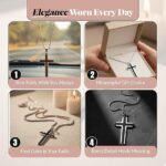 Stainless Steel Cross Necklace Elegance