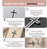 Stainless Steel Cross Necklace Elegance Faith