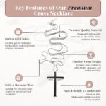 Stainless Steel Cross Necklace Elegance Features