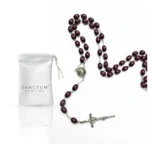 Authentic Saint Padre Pio 3rd Class Relic Italian Rosary USA