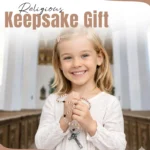 Catholic Rosary Necklace Italian Natural Wood Gift