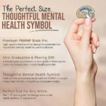 PMHNP Pin Contemporary II Symbol