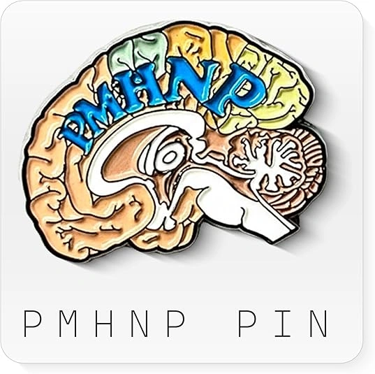 PMHNP Pin Contemporary II USA