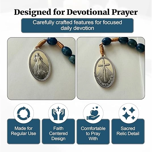 Saint Faustina True Relic Divine Mercy Chaplet Prayer