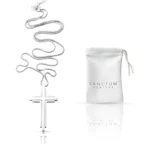 Silver Stainless Steel Cross Necklace