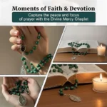 Saint Faustina 3rd Class Relic Divine Mercy Chaplet Faith