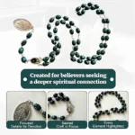 Saint Faustina 3rd Class Relic Divine Mercy Chaplet seeking