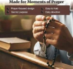 Saint Faustina Divine Mercy Chaplet with 3rd Class Relic Prayer