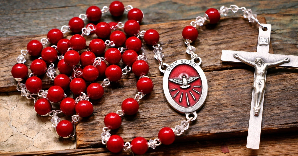 Red Rosary Meaning: The Catholic Symbolism Behind Every Red Bead